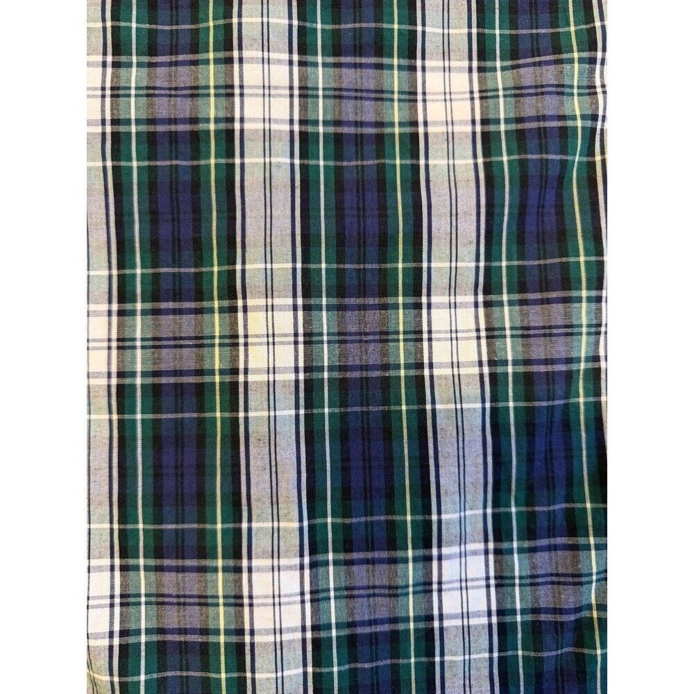 J Crew Re-Imagined Poplin Signature Fit Button-Up Shirt Women’s 2X Plaid Cotton - Picture 10 of 10